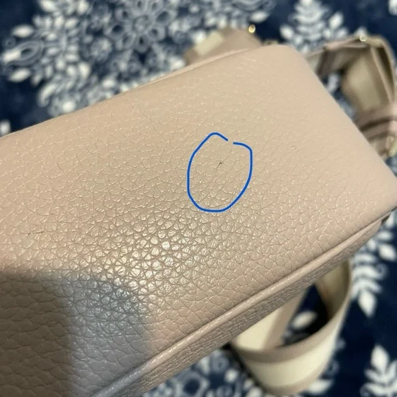 GREAT CONDITION Kate Spade Emma Sling Backpack in Cozy Grey - Pebbled Leather - Picture 13 of 17